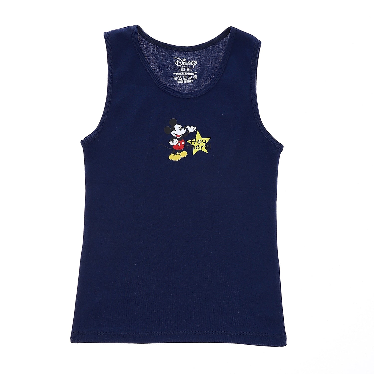 Mickey Mouse Boys Tank Undershirt-Pack Of 2