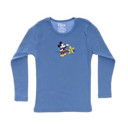 Mickey Mouse Boys Long Sleeve Undershirt-Pack Of 2