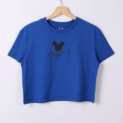 Mickey Mouse Women Crop Top