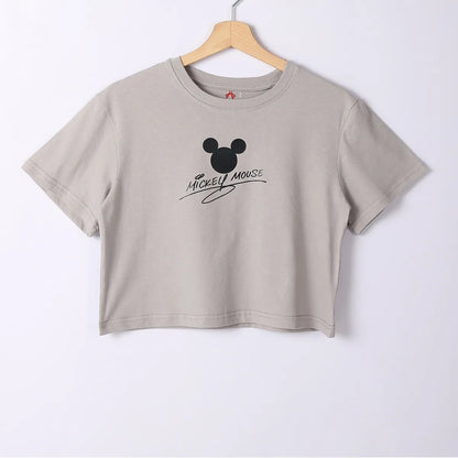 Mickey Mouse Women Crop Top