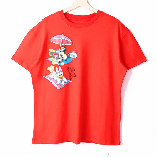 Mickey Mouse Women Short Sleeve Tee