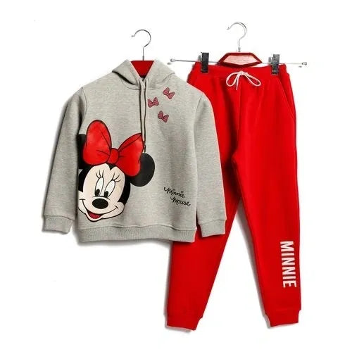 Minnie Mouse Girls Hoodie & Jogger Set