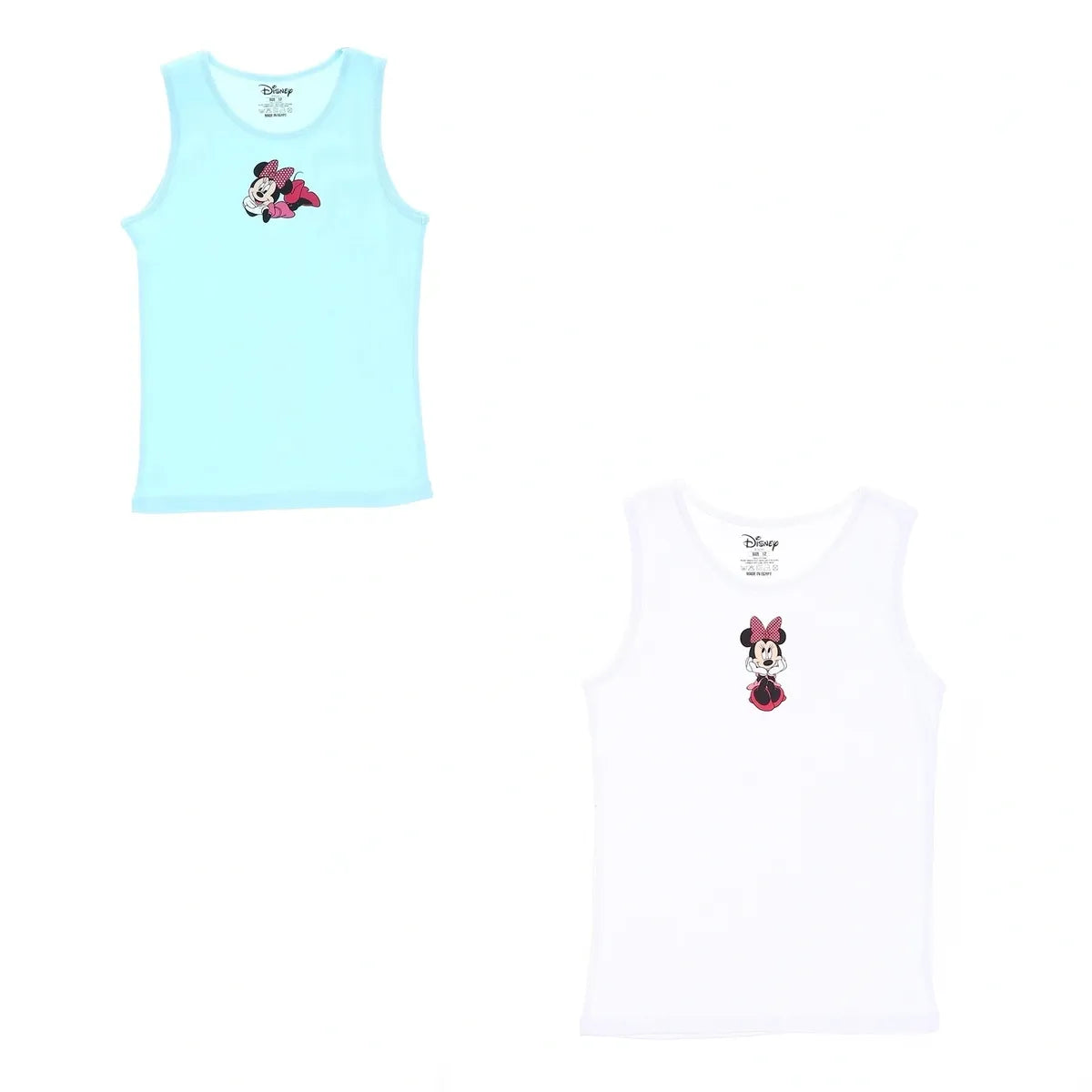 Minnie Mouse Girls Tank Undershirt-Pack Of 2