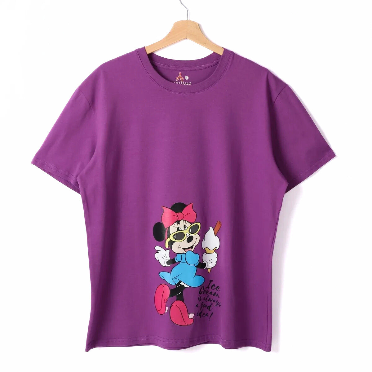 Minnie Mouse Women Short Sleeve Tee