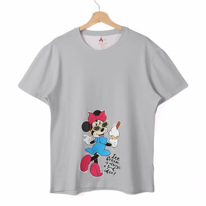 Minnie Mouse Women Short Sleeve Tee