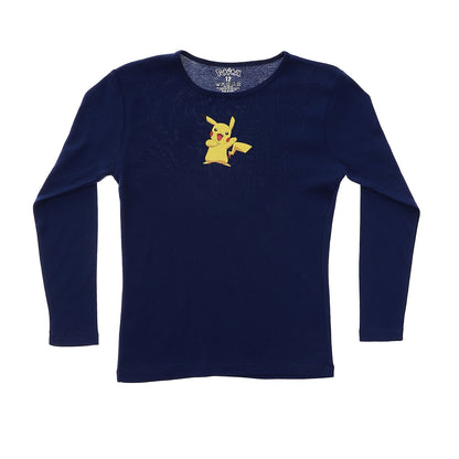 Pokemon Boys Long Sleeve Undershirt-Pack Of 2