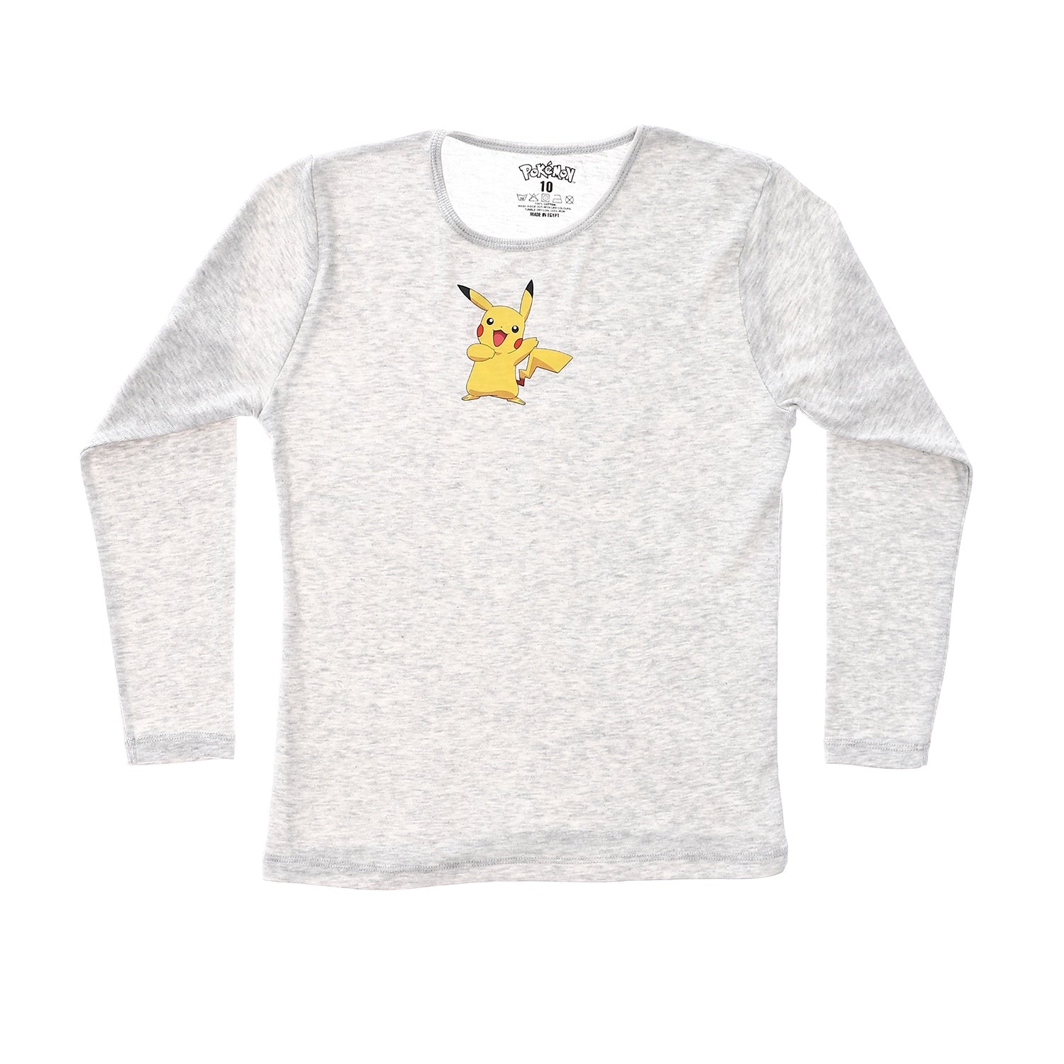 Pokemon Boys Long Sleeve Undershirt-Pack Of 2
