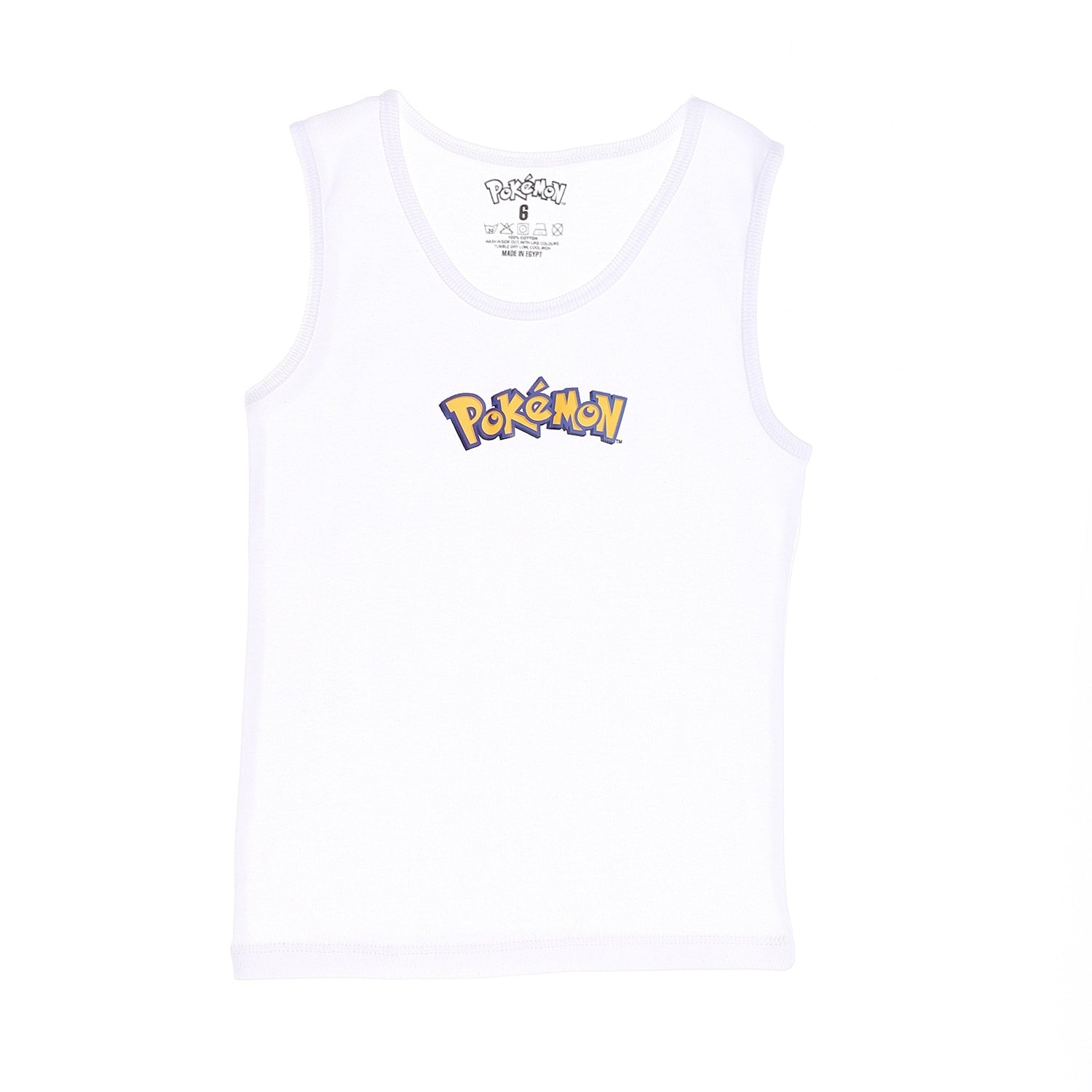 Pokemon Boys Tank Undershirt-Pack Of 2