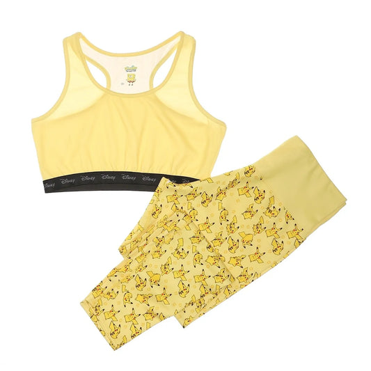 Pokemon Women Sports Bra & Leggings Set