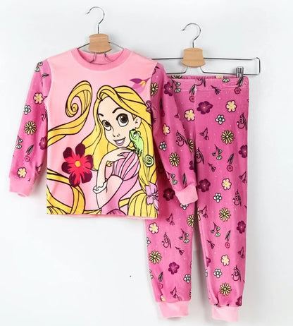 Repunzel Girls Long Sleeve & Pants Pajama Set
