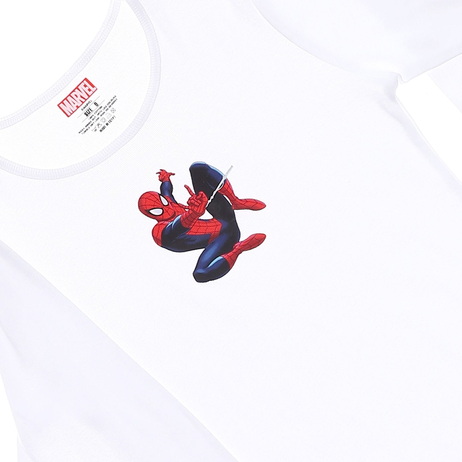 Spider-Man Boys Long Sleeve Undershirt-Pack Of 2