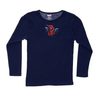Spider-Man Boys Long Sleeve Undershirt-Pack Of 2