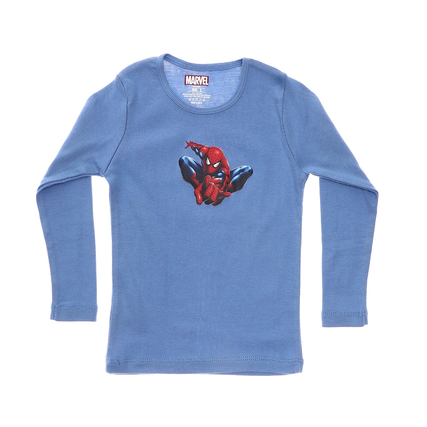 Spider-Man_Boys_Long_Sleeve_Undershirt-Pack_Of_2
