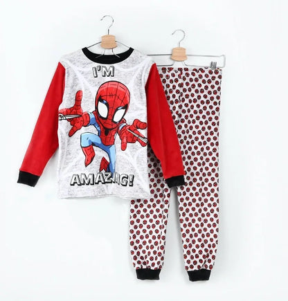 Spider-Man Boys Long Sleeve & Pants Pajama Set