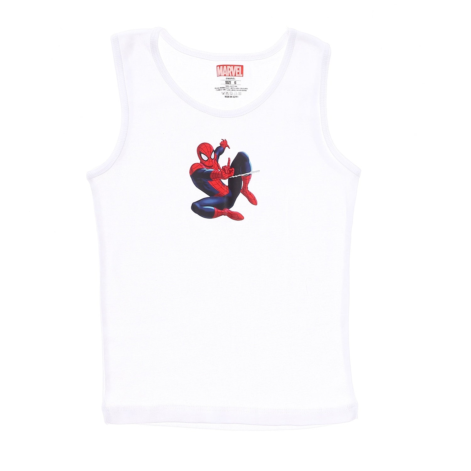 Spider-Man Boys Tank Undershirt-Pack Of 2