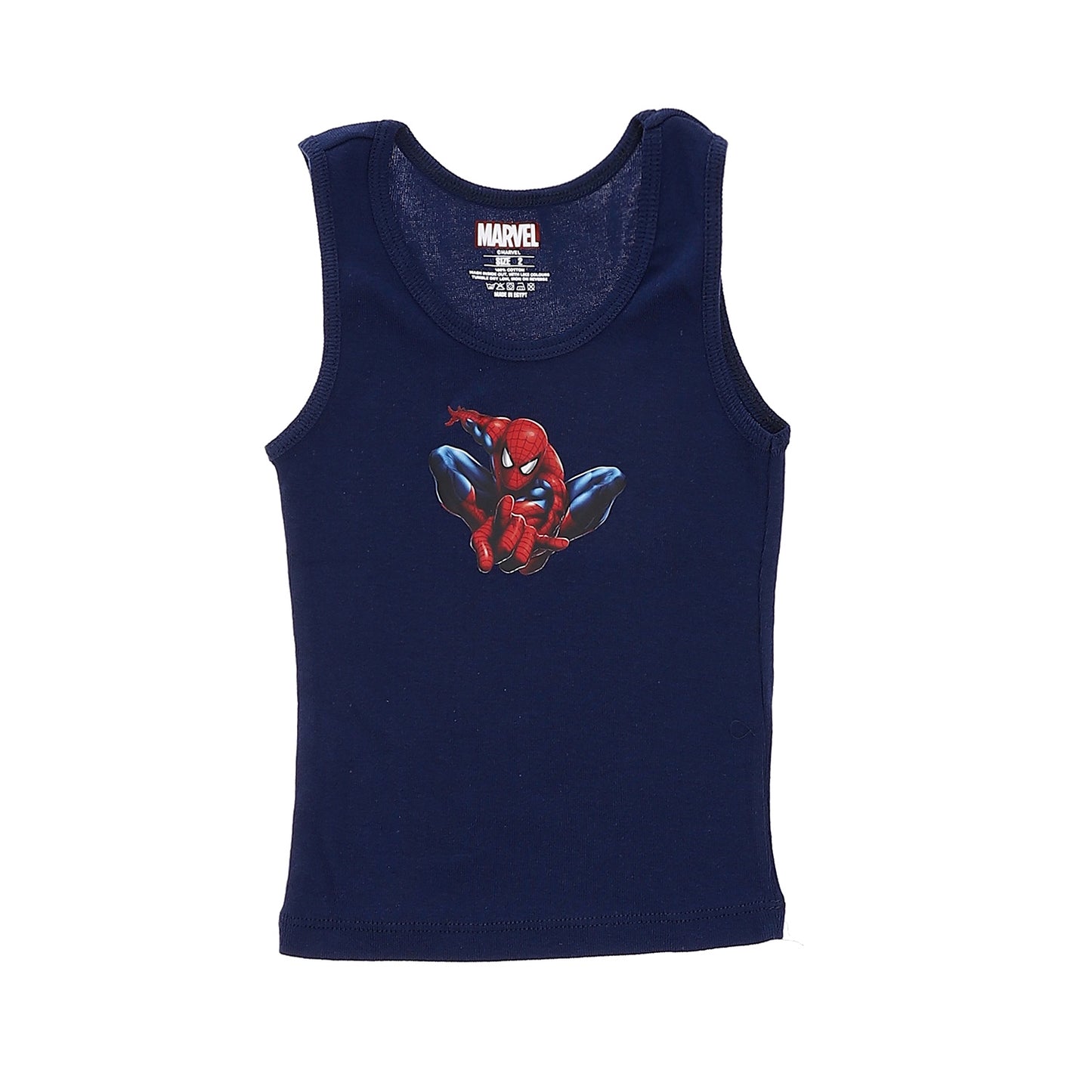 Spider-Man Boys Tank Undershirt-Pack Of 2
