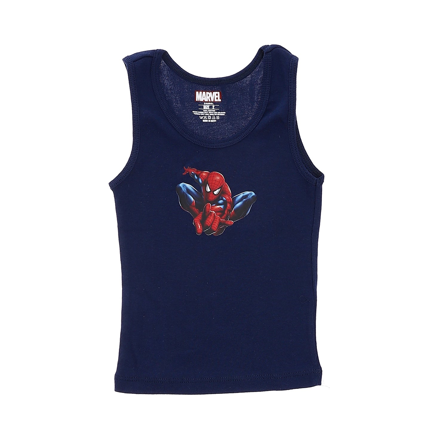 Spider-Man Boys Tank Undershirt-Pack Of 2