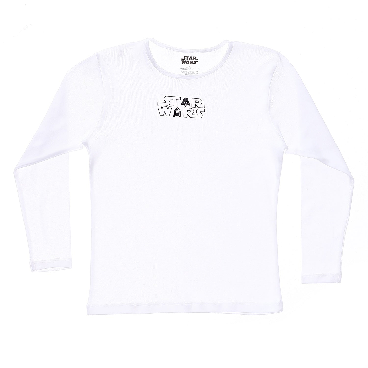 Star Wars Boys Long Sleeve Undershirt-Pack Of 2