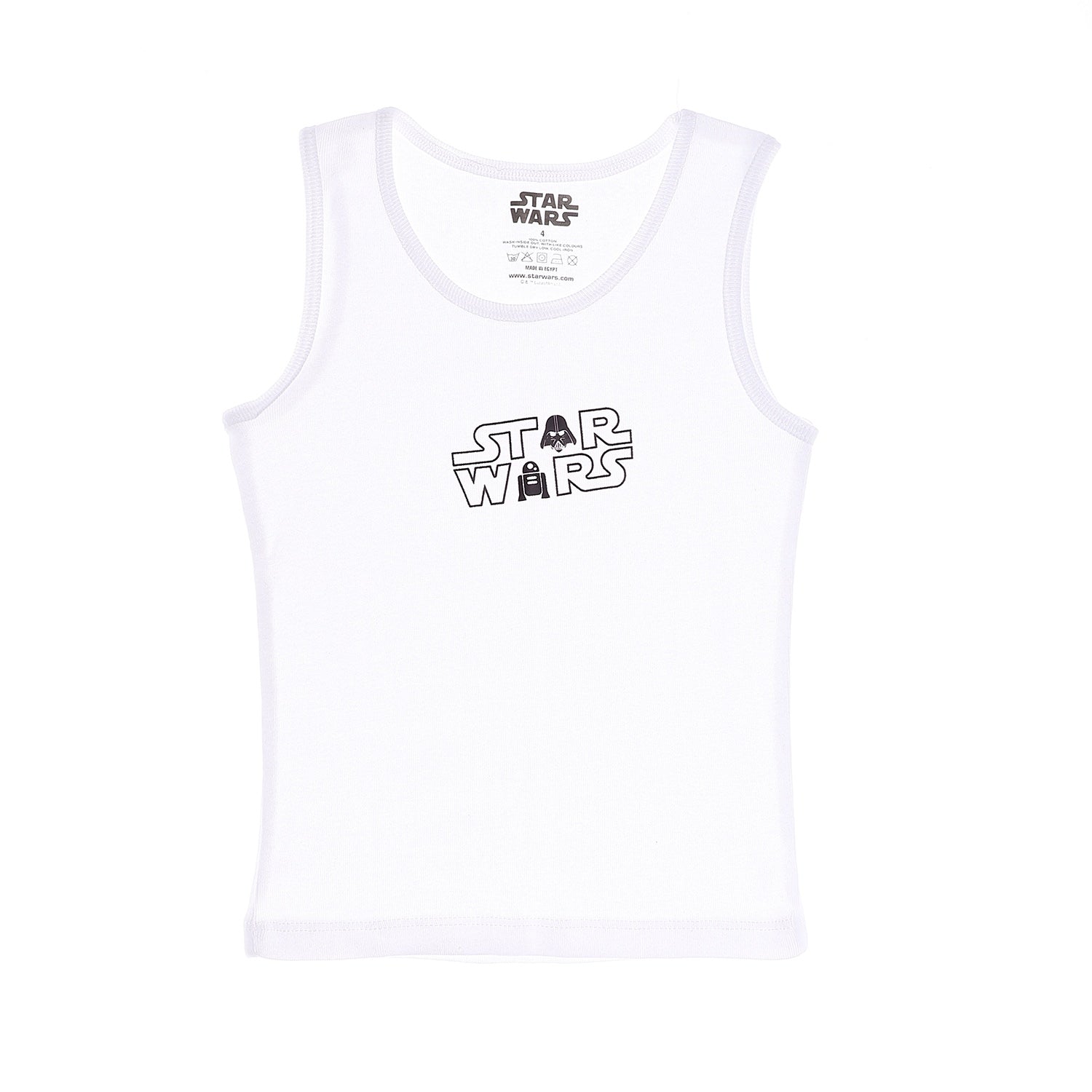 Star wars Boys Tank Undershirt-Pack Of 2