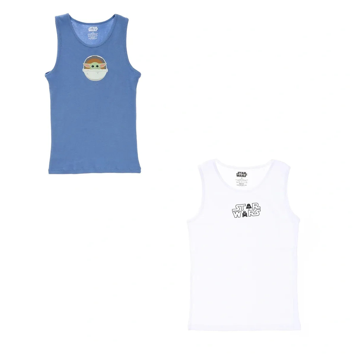Star wars Boys Tank Undershirt-Pack Of 2