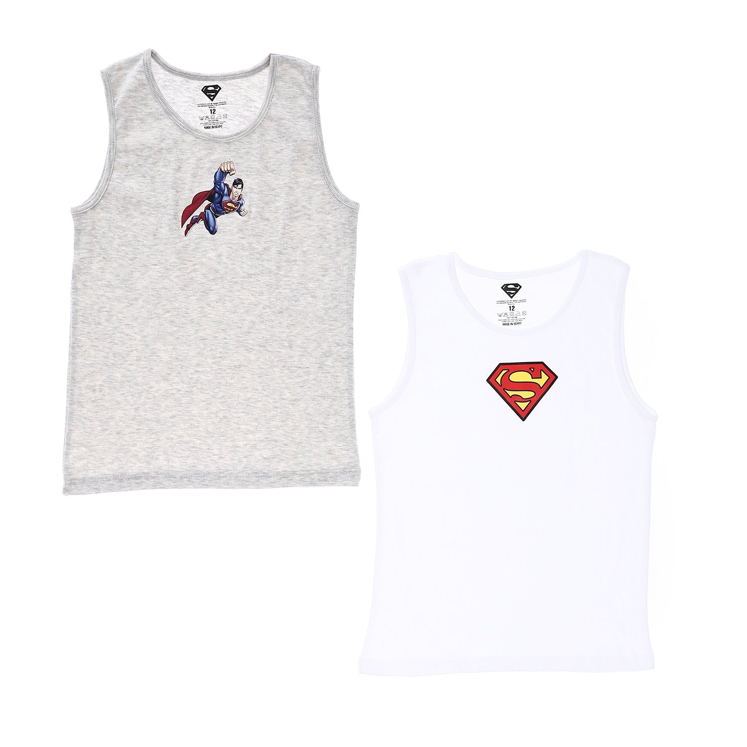 Superman Boys Tank Undershirt-Pack Of 2