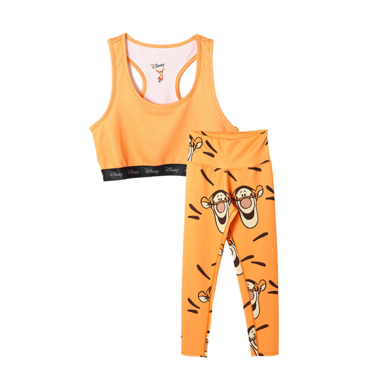 Tiger Women Sports Bra & Leggings Set