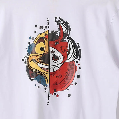 Timon & Pumba Men Short Sleeve Tee