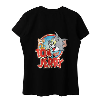 Tom & Jerry Women Short Sleeve Tee