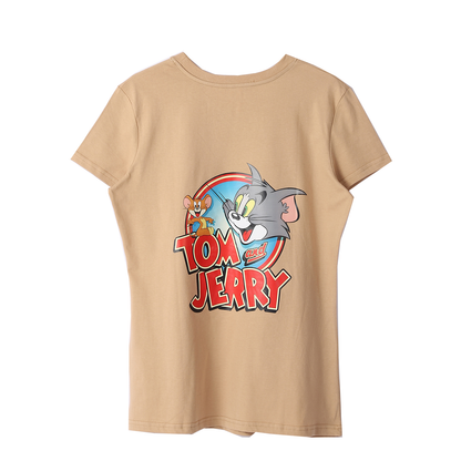 Tom & Jerry Women Short Sleeve Tee