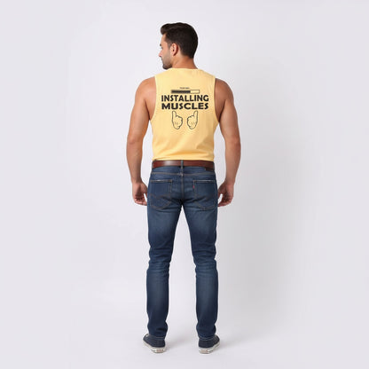 Tank Top Muscles Men