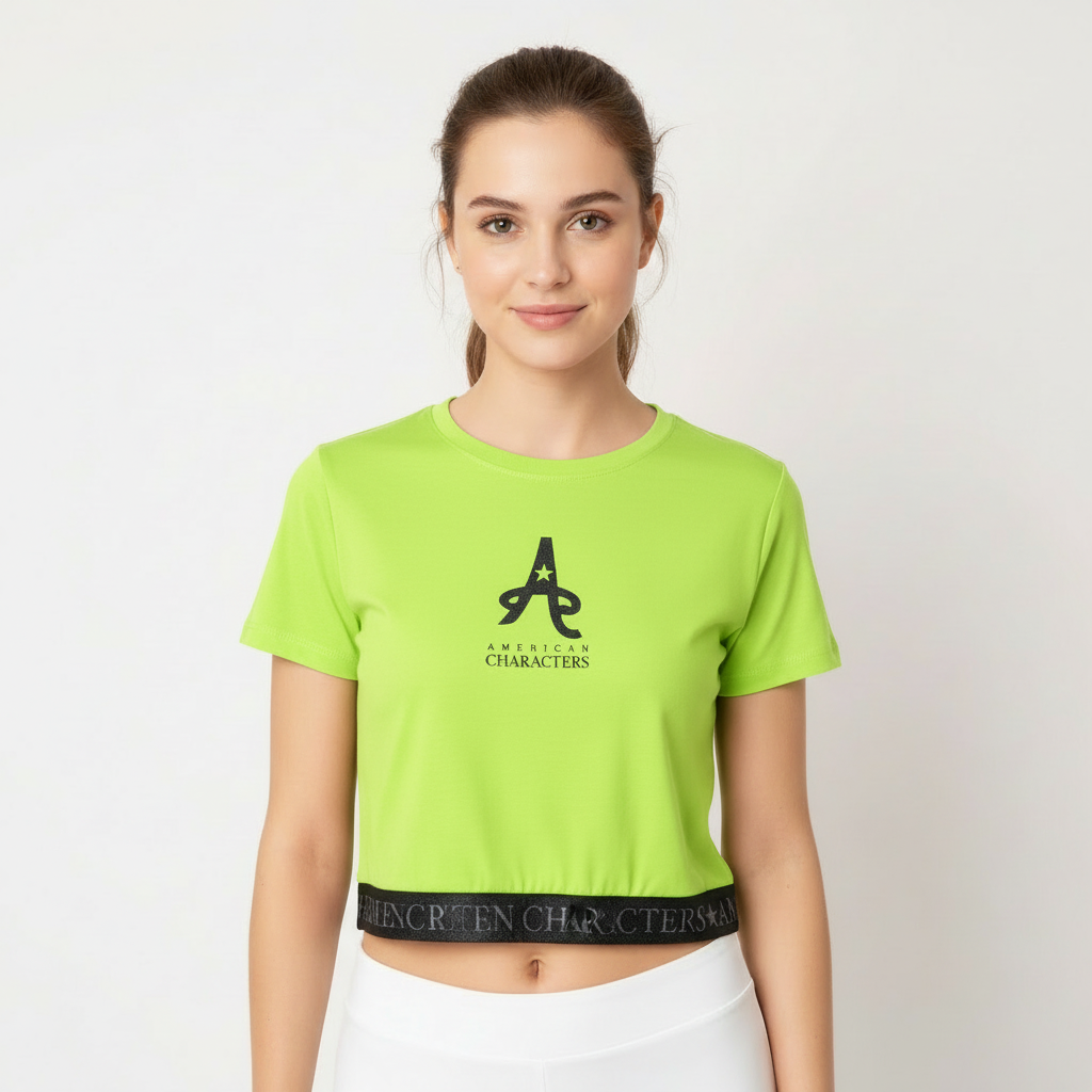 Women Crop Top American Characters