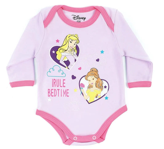 Disney Princess Long Sleeve Babysuit
